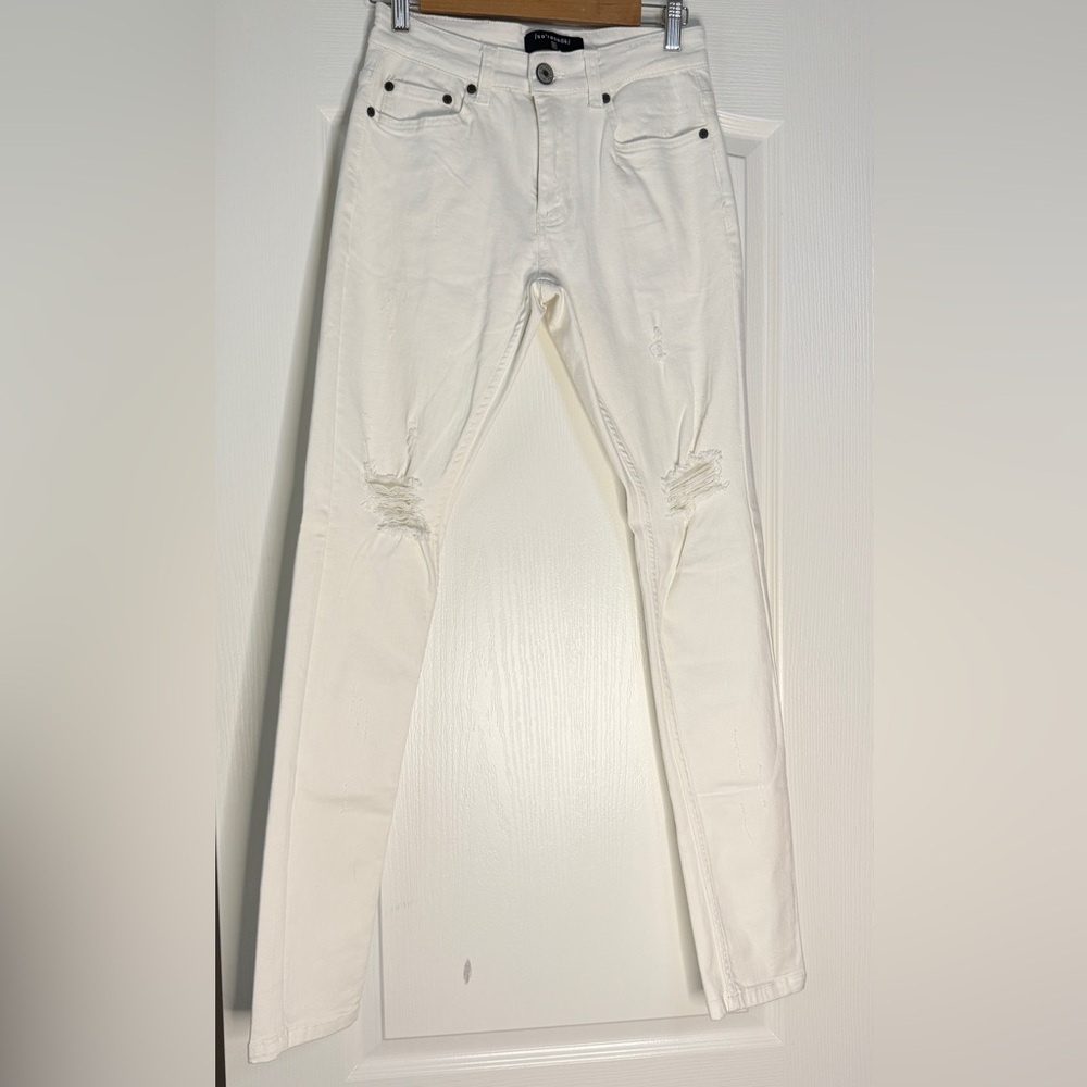 Serenede Skinny Jeans Size 30 White